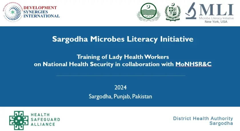 Development Synergies project showcase slide 1